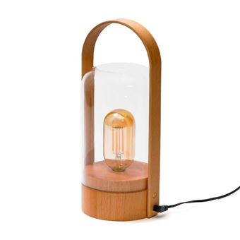 Lampe tactile Rechargable Marron