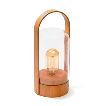 Lampe tactile Rechargable Marron