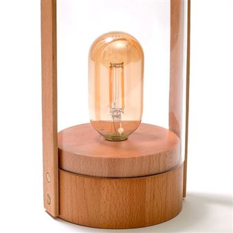 Lampe tactile Rechargable Marron