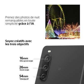 Smartphone Sony Xperia 10 V 6,1" 5G Double SIM 128 Go Blanc