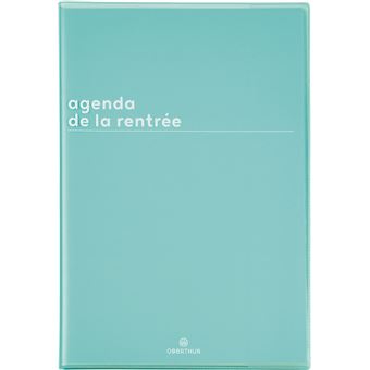 Agenda de la rentrée Oberthur 2021 2022 Boreal Modèle aléatoire