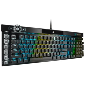 Clavier gaming avec fil Corsair K100 pour Nintendo Switch Noir Reconditionné