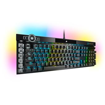 Clavier gaming avec fil Corsair K100 pour Nintendo Switch Noir Reconditionné