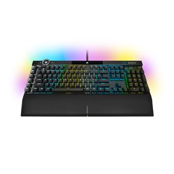 Clavier gaming avec fil Corsair K100 pour Nintendo Switch Noir Reconditionné