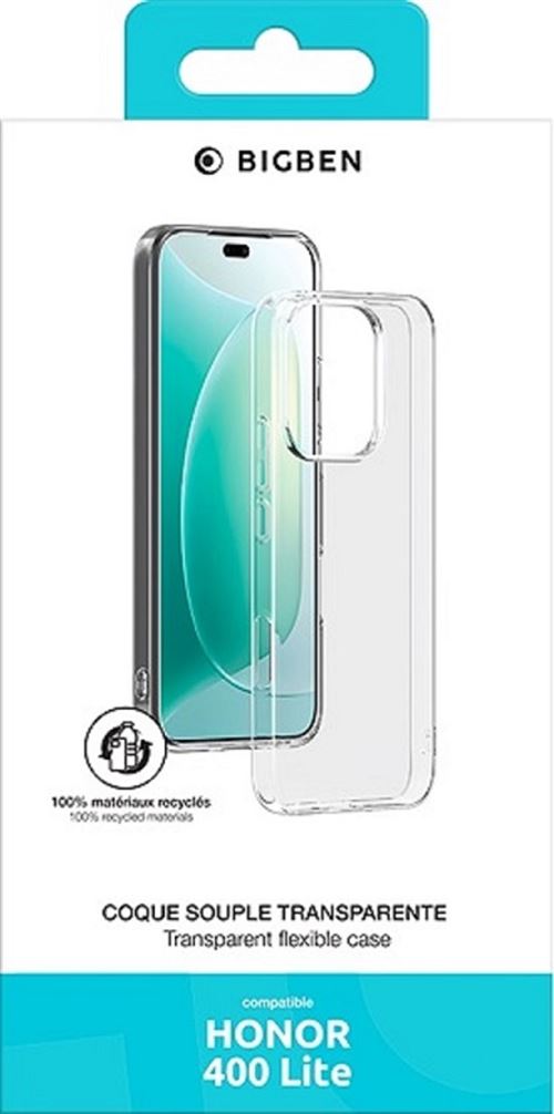 Coque souple BigBen Transparent pour Honor 400 Lite