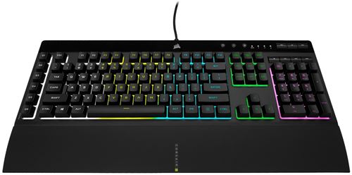 Clavier Gaming filaire Corsair K55 RGB Pro Noir