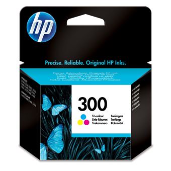 Cartouche HP 300 Couleur (CC643EE) 3 couleurs - 1