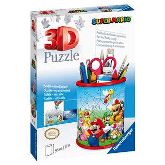 Puzzle 3D Ravensburger Pot à crayons Super Mario