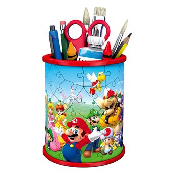 Puzzle 3D Ravensburger Pot à crayons Super Mario