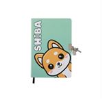 Journal secret Itotal Shiba Feuilles pointillées