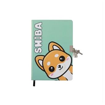 Journal secret Itotal Shiba Feuilles pointillées