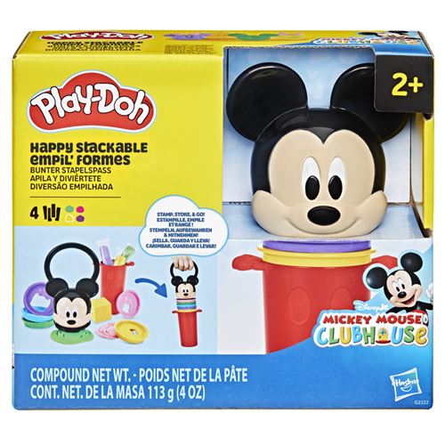 Coffret de Pâte à Modeler PLAY-DOH G23225L0 – Disney Junior Happy Stackable - vue 1