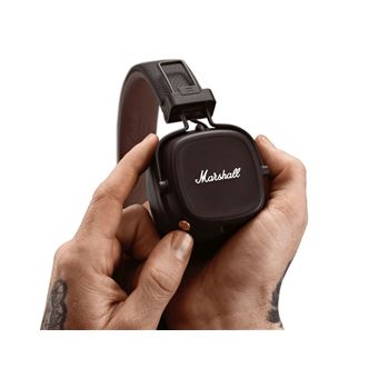 Casque sans fil Bluetooth Marshall Major IV Marron Exclusivité - Casque  audio