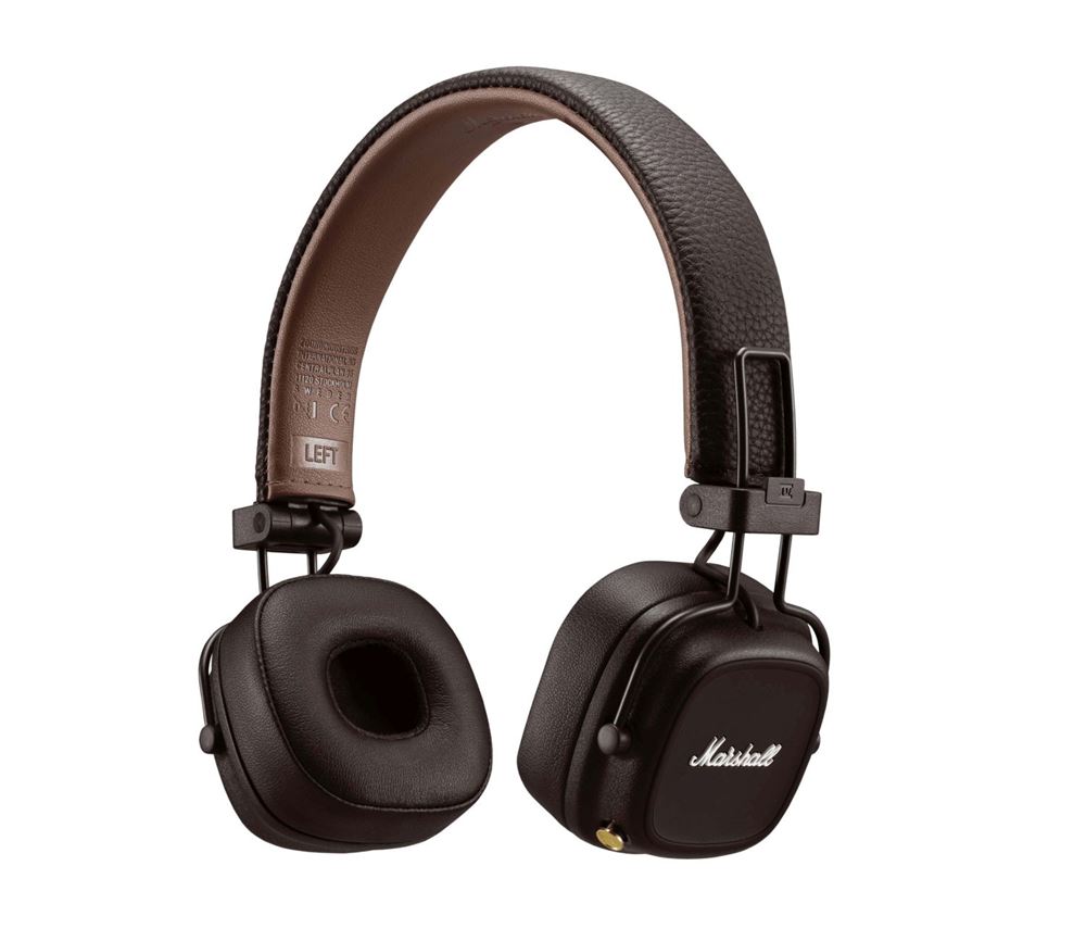 Casque sans fil Bluetooth Marshall Major IV Marron Exclusivité