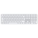 Clavier sans fil Azerty Apple Magic Keyboard avec Touch ID et pavé numérique Blanc