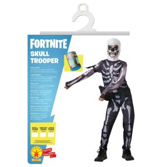 Déguisement adolescent Fortnite Skull Trooper taille XL