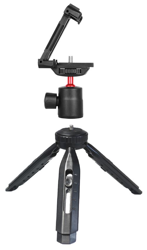 Mini Trépied Extensible Movin Photo – Pour Compact, Caméra Sport et Smartphone - vue 2