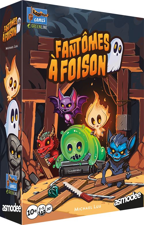 Jeu de stratégie Asmodee Fantômes à Foison