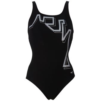 Maillot De Bain Une Pièce Arena Vintage - Taille 40 - Femme - Occasion Très Bon état - Style Rétro