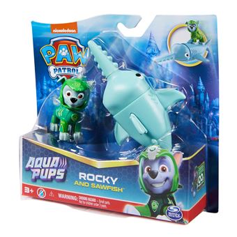 La Pat'Patrouille - Aqua Pups - Véhicule et Figurine Zuma