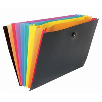 Trieur ménager à 8 compartiments Viquel Rainbow Class Noir - 1