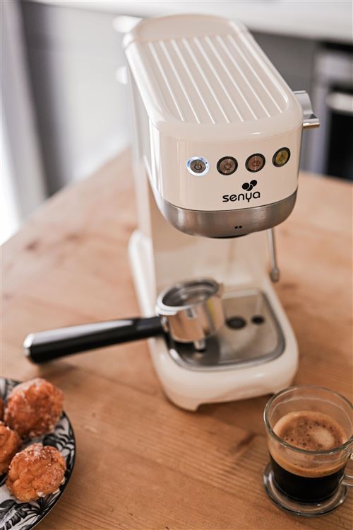 Machine à Café Senya Expresso 1350W Noir au Meilleur Prix en Tunisie