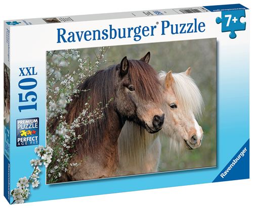 Puzzle 150 pièces XXL Ravensburger Magnifiques chevaux
