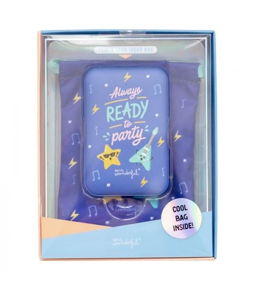 Batterie Externe Mr Wonderful Always Ready To Party Mah Batterie Interne Pour Telephone Mobile Achat Prix Fnac