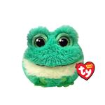 Animal en peluche Ty Puffies Gilly la grenouille 9 cm Vert