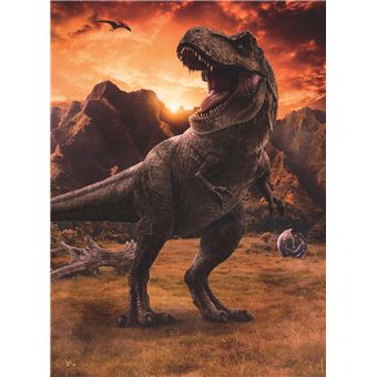 Puzzle 250 pièces Nathan Le Tyrannosaurus Rex Jurassic World 3