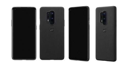 Coque de protection OnePlus 8 Pro Sandstone Bumper Noir pour Smartphone OnePlus Pro 8