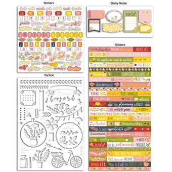 Set personnalisation Toga Bullet journal Fleurs