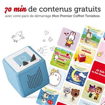 Conteuse Tonies Mon Premier Coffret Toniebox Bleu Ciel