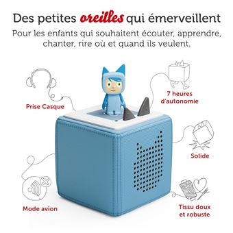 Conteuse Tonies Mon Premier Coffret Toniebox Bleu Ciel