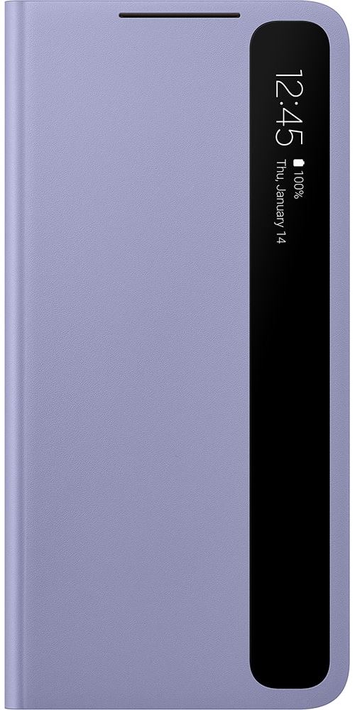 Coque Samsung Smart Clear View pour Samsung Galaxy S21+ Violet