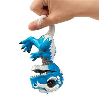 Figurine WowWee Fingerlings Untamed Bébé T-Rex Ironjaw Bleu
