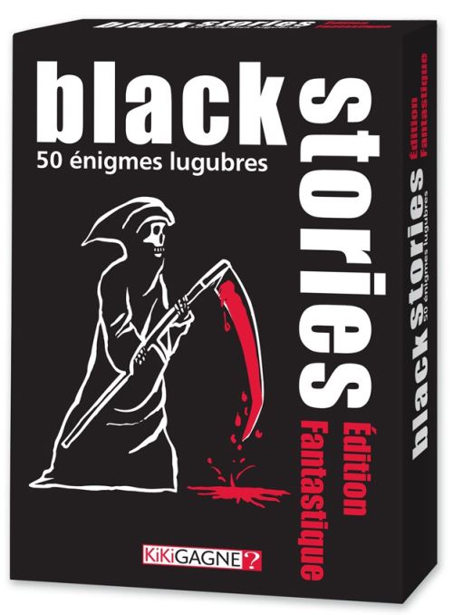 Jeu De Société Kikigagne Black Stories Fantastique