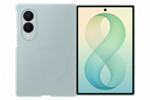Pack 2 en 1 Coque magnétique en silicone + Film anti reflet pour Samsung Galaxy Z Fold 8