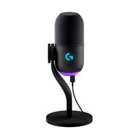 Microphone gaming Logitech G Yeti GX RVB dynamique avec Lightsync Noir