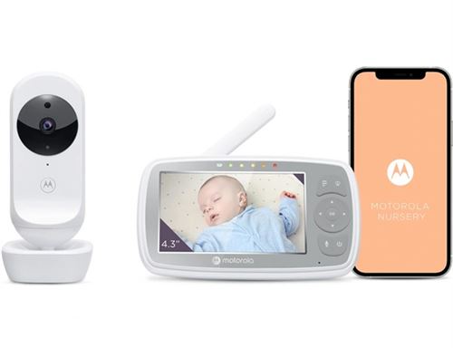 Ecoute bébé Motorola VM 44 Connect Blanc