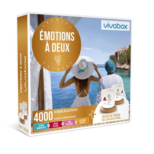 Coffret cadeau Vivabox Emotions à deux