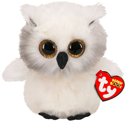 Peluche Ty Beanie Boo Austin La Chouette 24 Cm Reconditionne Reepeat