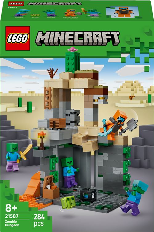 LEGO Minecraft Le Donjon de Zombies 21587 - vue 8