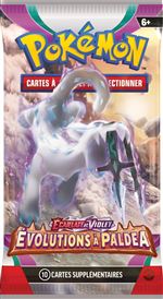 Carte à collectionner Pokémon EV02 booster Écarlate et Violet Évolutions à Paldea Modèle aléatoire