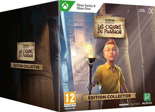 Jeu Tintin Reporter : Les Cigares Du Pharaon - Xbox Series X|S Neuf Version FR