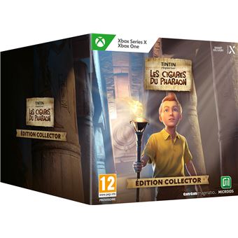 Tintin Reporter Les Cigares du Pharaon Edition Collector Xbox