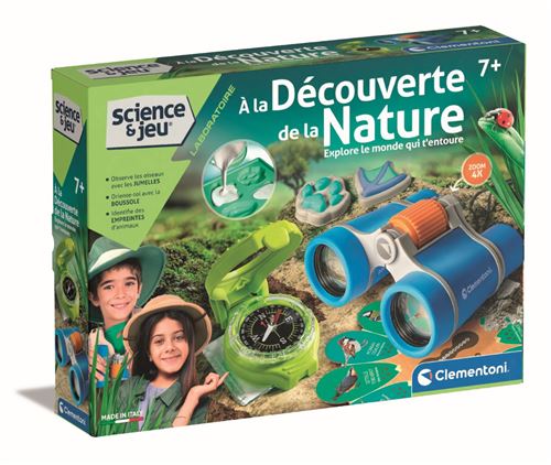 Jeu de sciences et d'expérience Clementoni A la découverte de la nature