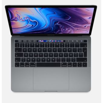 Apple MacBook Pro 13.3'' Touch Bar 256 Go SSD 8 Go RAM Intel Core i5 quadricœur à 2.4 GHz Gris sidéral Nouveau