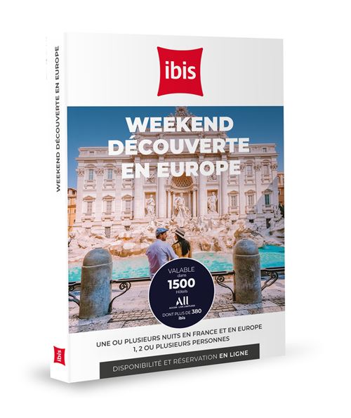 Coffret cadeau ALL Accor Week end Découverte en Europe