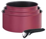 Batterie de cuisine Tefal Ingenio Performance L6849302 4 pièces Rouge